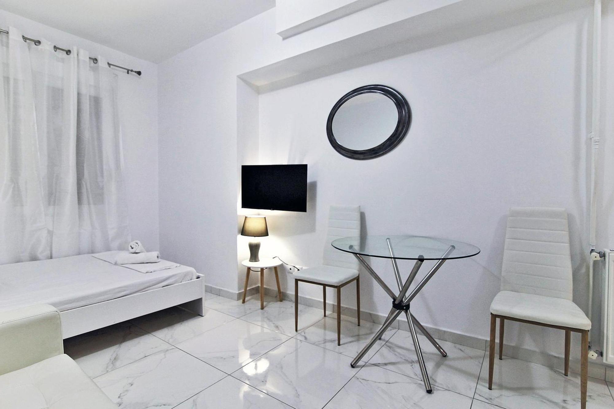 White Apartment/Kolwnaki/100Mbps/Wifi Athene Buitenkant foto